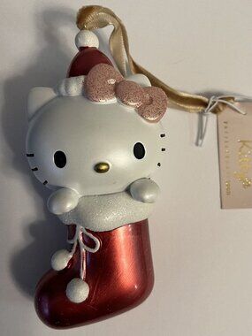 Pottery Barn Teen Hello Kitty Holiday Christmas Tree Ornament